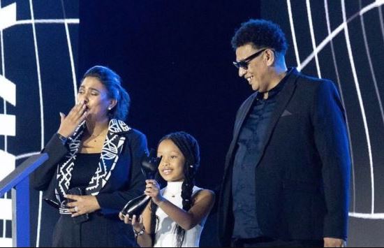 The Forbes family received AKA’s 4 wins at the Metro FM Music Awards 2023