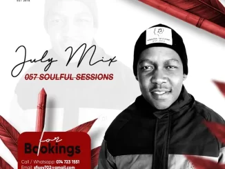 Dj Fisto - 057 Soulful Sessions July Mix
