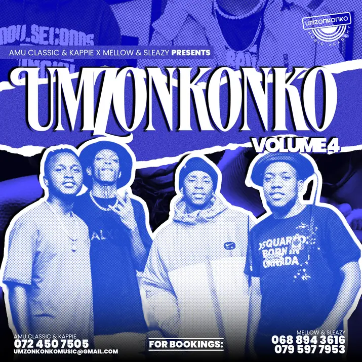 Amu Classic, Kappie, Mellow & Sleazy - Umzonkonko Vol.4 Mix